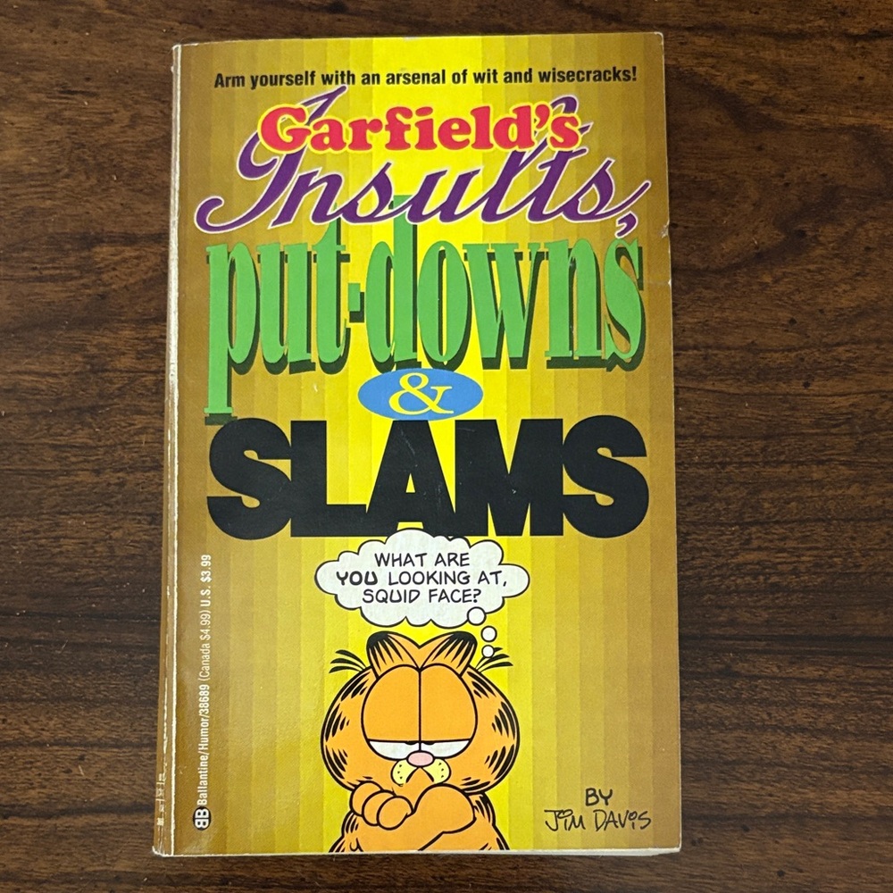 Garfield's Insults, Put-Downs & Slams Book 1994